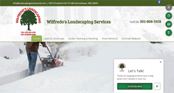 Desktop Screenshot of landscapingservicesmd.com